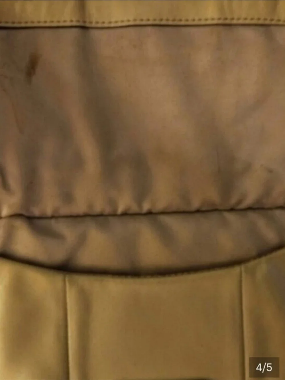 Coach Kristin Natural Light Beige Tone Leather Hobo with Hangtag